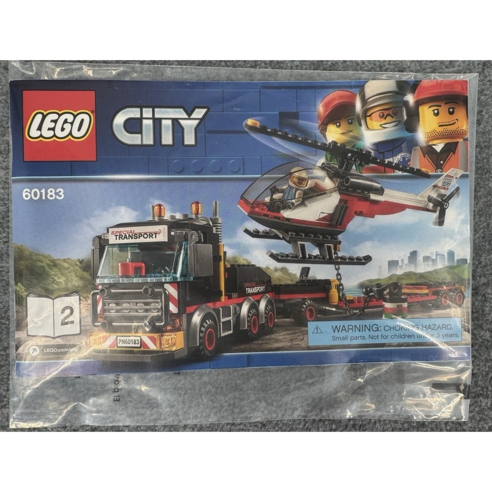LEGO 60183 City Heavy-Duty Tow Truck Instruction Manual Only OEM Original